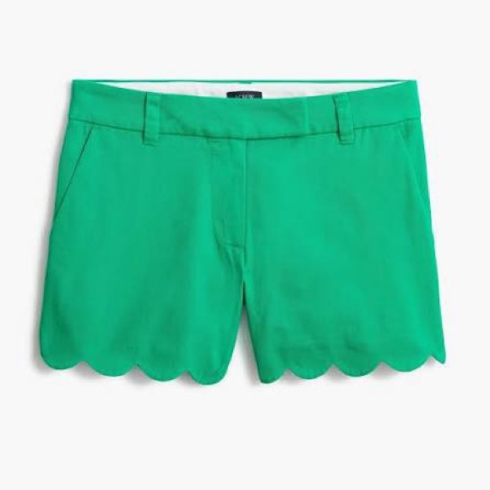 J. Crew Scalloped Shorts